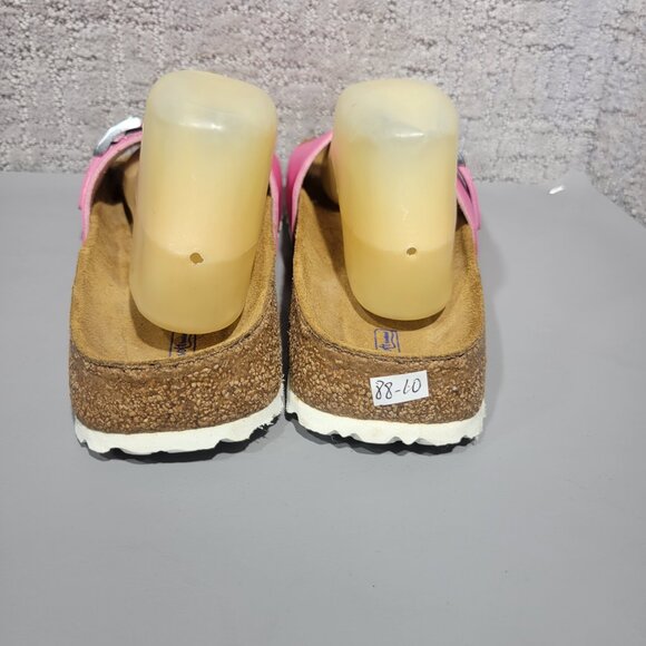 Betula Birkenstock Catalina Unisex Size US L10 M8 Pink Birko-Flor Slide Sandal - Picture 6 of 13